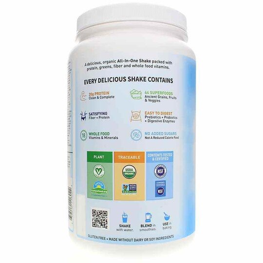 Raw Organic Meal Shake & Meal Replacement, GOL